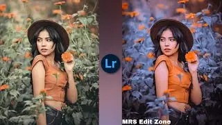 Light Blue & Orange Effect Lightroom Photo Editing Tutorial In Mobile | Free Presets Download
