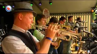 Broken Brass Ensemble live op befrijingsfestival Ljouwert 2014