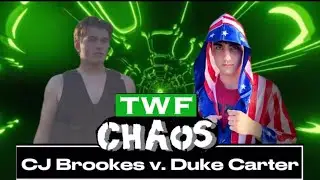 CJ BROOKES RETURNS TO SINGLES ACTION AGAINST DUKE CARTER 1 on 1! (TWF CHAOS #51)