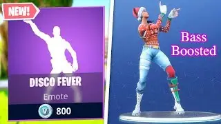 FORTNITE - *NEW* DISCO FEVER EMOTE (BASS BOOSTED)