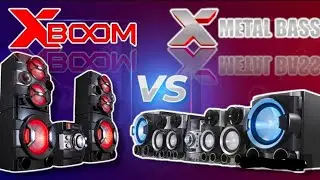 LG X-Metal KSM 1506 VS LG X-BooM CM9550/🔥 Duelo de titanes, quien sera mejor?🔥