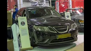 Saab 9 3 II Turbo X   LOF, Autotojumble 2024, Luxembourg