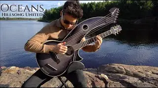 Oceans (Where Feet May Fail)  - Hillsong United - Harp Guitar (Fingerstyle Cover)