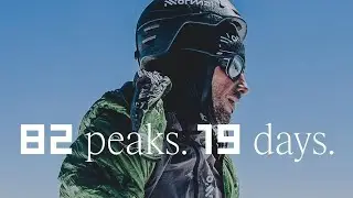 Kilian Jornet climbs eighty-two 4000 metre peaks of the Alps in 19 days