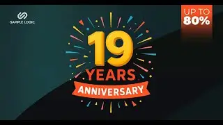 Sample Logic 19 Year Anniversary Sale - All Offers Unlocked!
