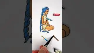 Find Right Match! Rumi Hurt Challenge Kpop Demon Hunters Art #youtubeshorts #viral #trending #short