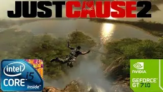 Just Cause 2 GT710 core-i5 8ram Gameplay