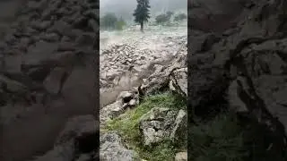 River Kunhar Flood Pakistan || Flood of Stones