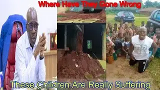 Touching!!! Man Cries Out Over Damaged School Building In Edo State
