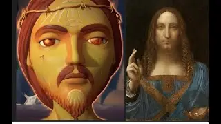 Leonardo da Vinci&rsquo;s Salvator Mundi: a Possessed Jesus; I, Pet Goat II: a Sorrowful Jesus