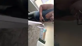 Installing temporary paper blinds