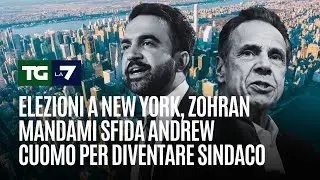 Elezioni a New York, Zohran Mandami sfida Andrew Cuomo per diventare sindaco