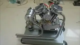 CISON FG-VT9 9cc V2 Engine Gasoline Engine Model-EngineDIY#v2