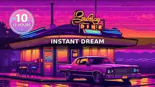 Immersive Classic Diner Neon Aesthetic | 10 Hours of Nostalgia