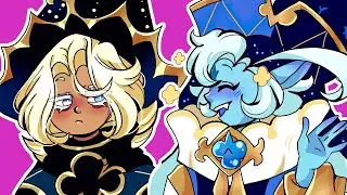 Embarrassment ☺️┃Pure Vanilla x Shadow Milk (ShadowVanilla)┃Cookie Run Kingdom Comic Dub