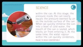 Science behind our Amazing Can CRUSH  Experiment video