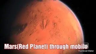 Mars near earth 2020||How planet Mars looks like from earth -night view from mobile