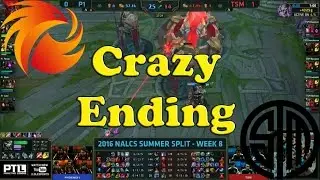 Crazy ending of P1 vs TSM game