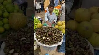 Very Fresh & Tasty Water Chestnut Fruit | Pani Singhara | Pani Fol