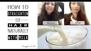 Lisciare i capelli con il latte? SI PUO'! ⭐