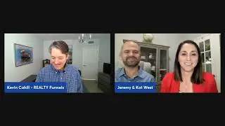 REALTY Funnels Podcast featuring Kat + Jeremy West