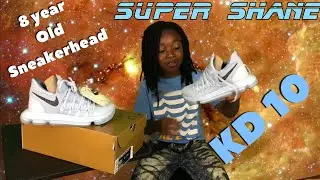 KD 10 review and on feet view by 8 year old sneakerhead