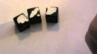 painting laser cut dice by TERRAN GAMES