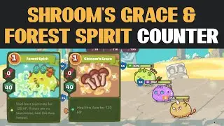 COUNTER SHROOM'S GRACE FOREST SPIRIT (Aqua Aqua Bird) Axie Infinity Arena Gameplay| Crypto Gaming PH