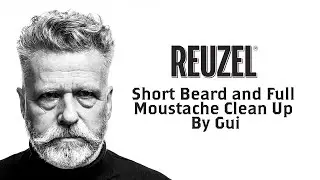 How to Clean Up a Short Beard and Full Mustache by Gui