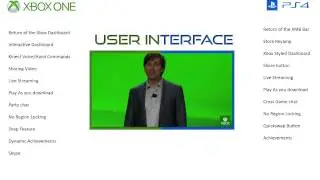 PS4 vs Xbox One - User Interface
