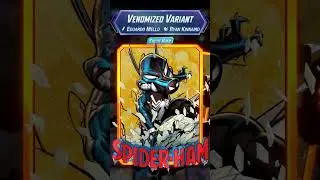 marvel snap - spider-ham | venomized variant | gold finish