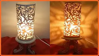 Aprenda fazer uma lumin&aacute;ria de pvc floral