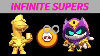 Doug&rsquo;s hypercharge gives INFINITE SUPERS? | Brawl Stars
