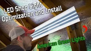 How to install LED Shop Lights (4k)