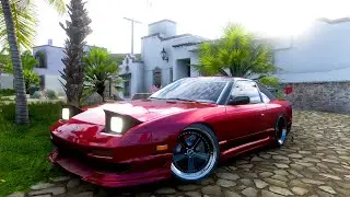 Nissan 240SX SE - Forza Horizon 5 | Thrustmaster TMX Gameplay