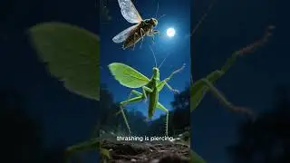 Cicada vs Katydid | Noisy Insect Showdown 🎶🪲 #insectbattle #bugbattle #shorts