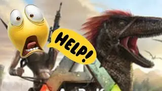 First Time Playing Ark Survival Evolved....     It's CRAZY