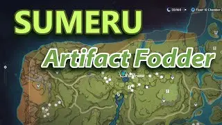 Genshin Impact: Sumeru 3.0 Artifact Route Hotspots