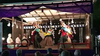 2018年9月14日 #盛岡八幡宮 #秋祭り #早池峰神楽 天照五穀