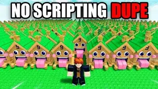 HOW TO DUPE BRAINROT WITHOUT HACKS in ESCAPE TSUNAMI FOR BRAINROTS