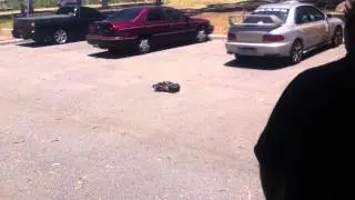 vkar 4x4 r/c car speed runs