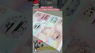 Laser Cut Paper Art & Creative Stationery | Precise Contour Cutting & Easy-Open Lines | ARGUS LASER
