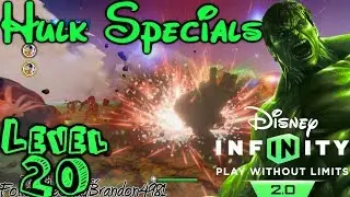Disney Infinity 2.0 Hulk FULL HD Skill Level 20 Showcase - PS4 Hulk Skill Level 20 Walkthrough