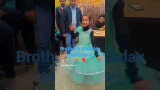 Brother's Birthday celebration 🎊| Happy birthday | Happy vasant panchami Dance by Radhika Shukla