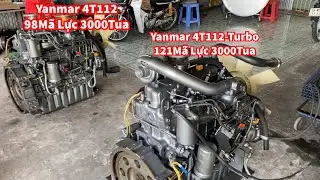 Cặp đ&ocirc;i Yanmar 4T112 98 M&atilde; Lực v&agrave; 121 M&atilde; Lực | 0788757539