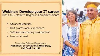 Develop Your IT Career with a U.S. Master's Degree in Computer Science