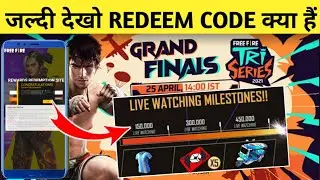 FREE FIRE TRI SERIES REDEEM CODE ? | FREE FIRE TRI SERIES GRAND FINALS REWARDS ?