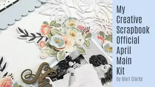 My Creative Scrapbook Official April Main Kit