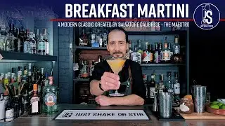 Breakfast Martini Classic Cocktail by Salvatore Calabrese