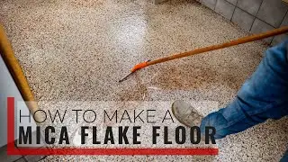 HOW TO | Make a Mica Flake Floor